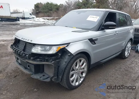 2016 Land Rover Range Rover Sport 5.0L V8 Supercharged/5.0L V8 Supercharged Dynamic z USA, uszkodzony, nr VIN SALWR2EF3GA594587